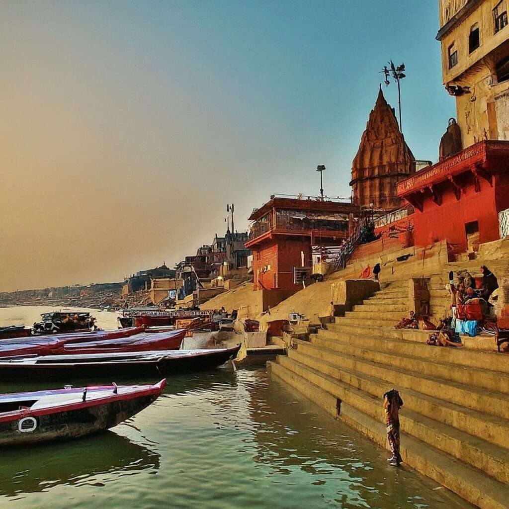 globharat.com manokarnika ghat image in varanasi